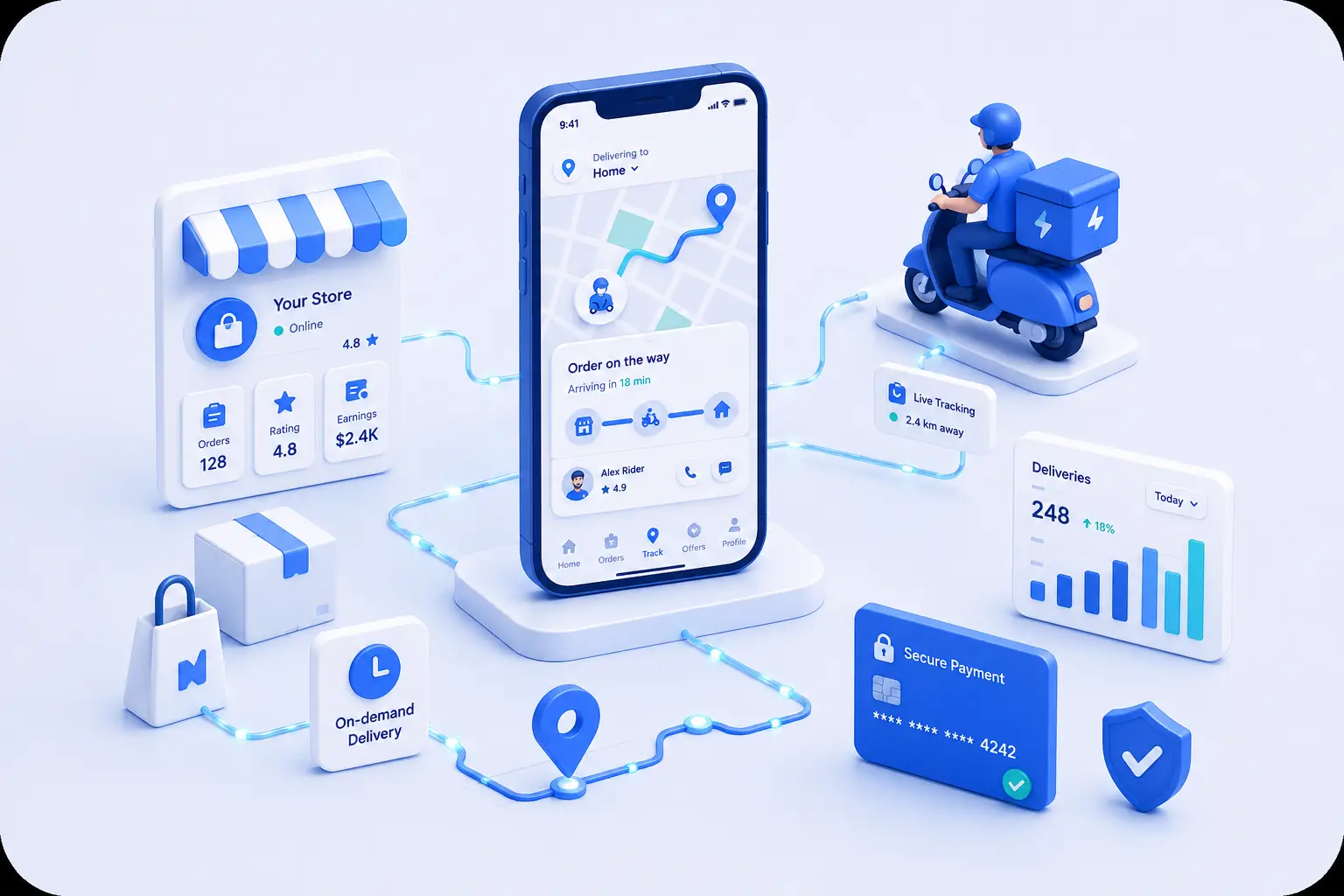 Delivery App Development Solutions for a Complete Digital Delivery Experience