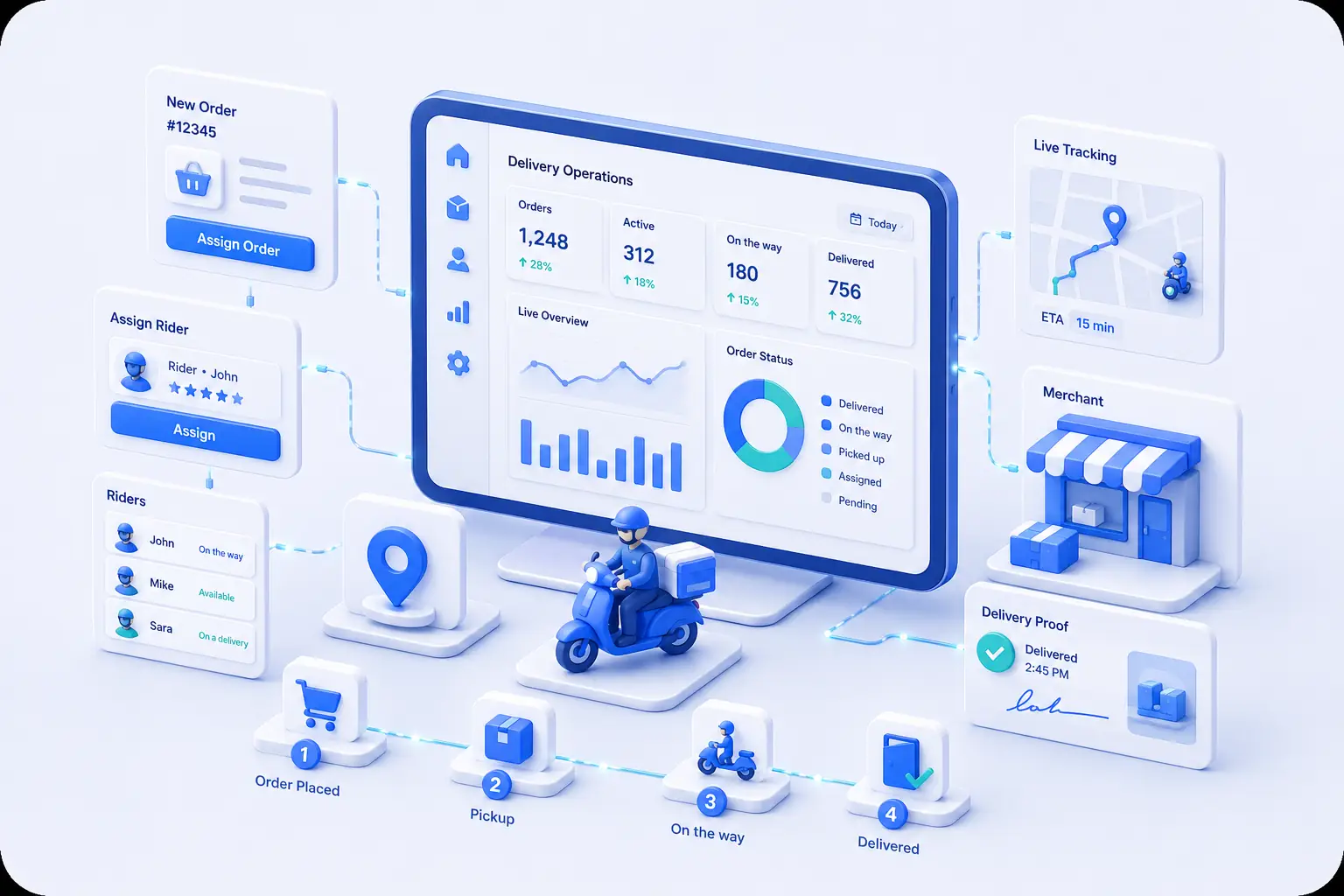 How Sahl Tech Implements Delivery App Development Solutions